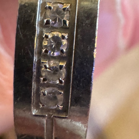 Tungsten 5 Diamond Ring - Picture 3 of 7